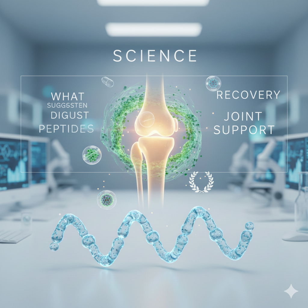 What Science Suggests About Peptides, Joint Support, and Recovery